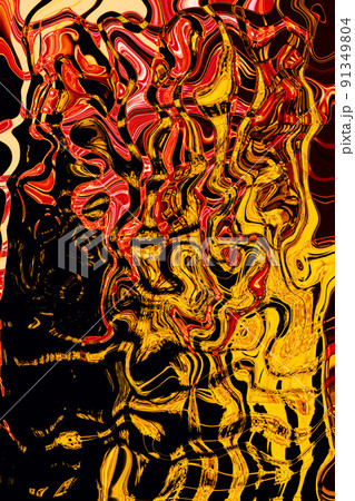 Crew wavy abstraction in multi ciolours 91349804