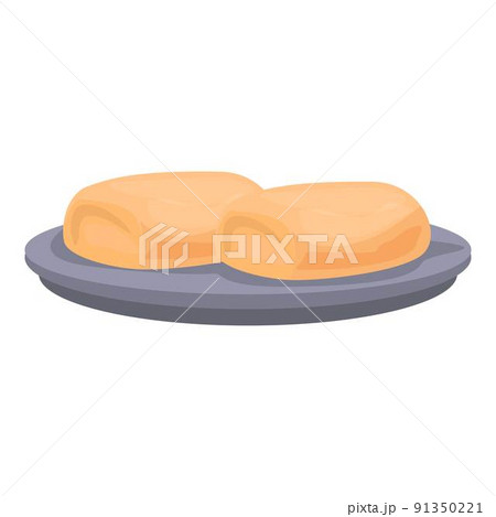 Albania cuisine icon cartoon vector. Tirana flag. Traditional emblem Albania cuisine icon cartoon vector. Tirana flag. Traditional emblem 91350221