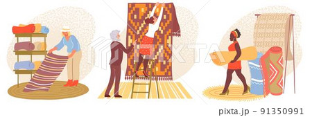 Carpet Flat Composition Set Carpet Flat Composition Set 91350991