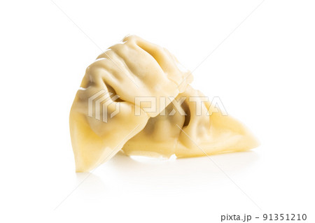 Chinese dumplings isolated on white background. 91351210
