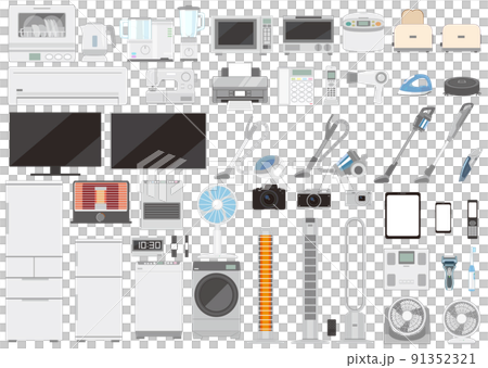 設置家用電器的插圖 91352321
