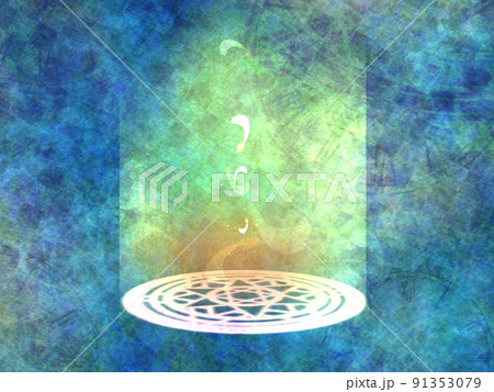 蒼い魔法陣と羽根 蒼い魔法陣と羽根 91353079