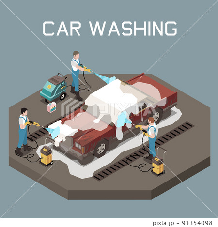 Car Wash Concept 91354098