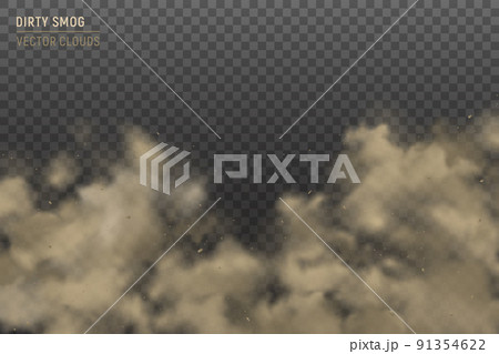 Realistic Clouds Smog Transparent 91354622