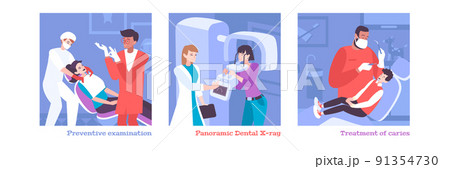 Dentistry Square Compositions Set Dentistry Square Compositions Set 91354730