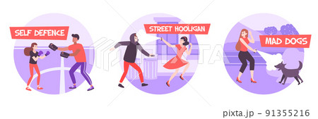 Self Defense Compositions Set 91355216