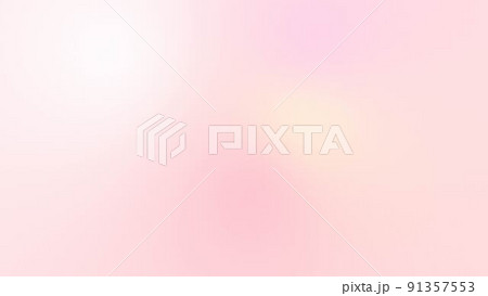 ピンクと黄色のやわらかなグラデーション背景 ピンク系 ピンクと黄色のやわらかなグラデーション背景 ピンク系 91357553