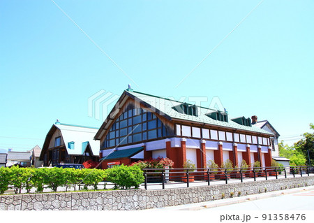長浜市、旧長浜駅舎鉄道資料館の風景 91358476