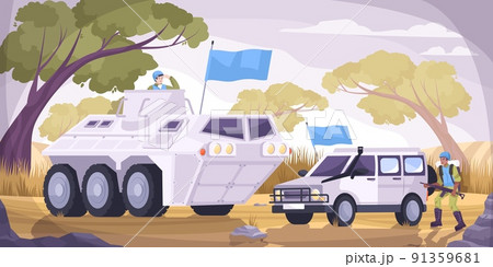 Peacekeepers Transport Flat Composition 91359681