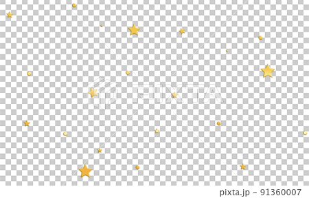 Gld Stars Scattering cut out Gld Stars Scattering cut out 91360007