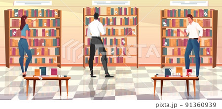 Book Shop Background 91360939