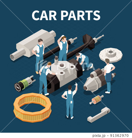 Car Parts Concept Car Parts Concept 91362970