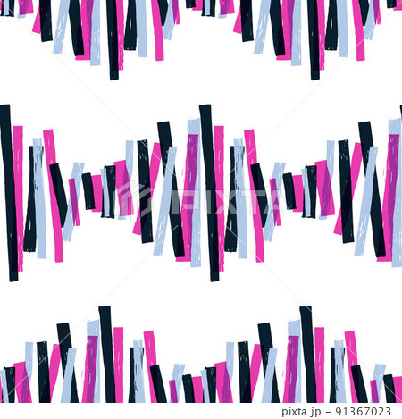 Irregular stripes wave, ripple, trembling hand. Abstract minimal template cover textile home decor. Water texture background Irregular stripes wave, ripple, trembling hand. Abstract minimal template cover textile home decor. Water texture background 91367023