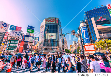 日本の東京都市景観 歴史的猛暑日…6月だがまるで真夏…コロナ禍だが渋谷は脅威の人流=25日 日本の東京都市景観 歴史的猛暑日…6月だがまるで真夏…コロナ禍だが渋谷は脅威の人流=25日 91369601