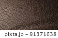 Leather texture with all of detail in macro scale. Beautiful background, wallpaper or 3D modeling texture. 91371638
