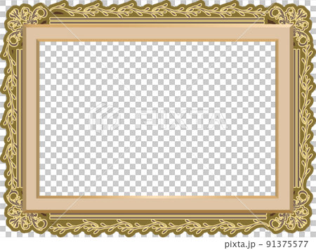 豪華な額縁のイラスト素材 [91375577] - PIXTA