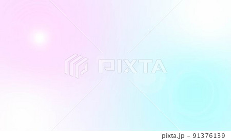 水色とピンクのゆめわかいいグラデーション背景のイラスト素材