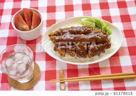 兵庫県加古川名物箸で食べるかつめし 兵庫県加古川名物箸で食べるかつめし 91378018