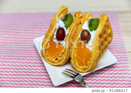 フルーツワッフル 91386017