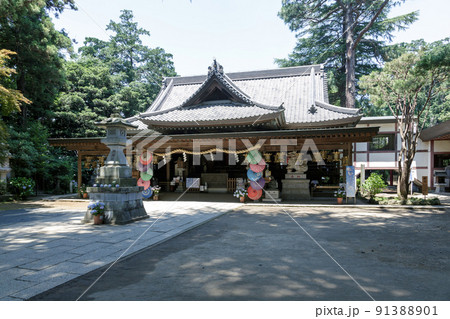 関東最古の八幡神社である大宝八幡宮本殿【拝殿】 関東最古の八幡神社である大宝八幡宮本殿【拝殿】 91388901