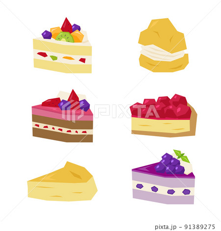 ケーキセット2 91389275