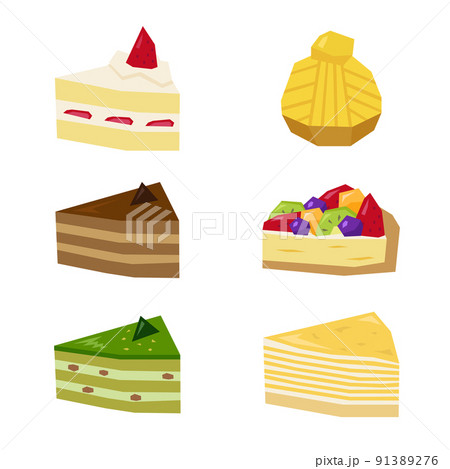 ケーキセット1 91389276