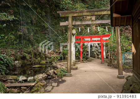 【神奈川県】 箱根登山鉄道 深沢銭洗弁財天 【神奈川県】 箱根登山鉄道 深沢銭洗弁財天 91391483