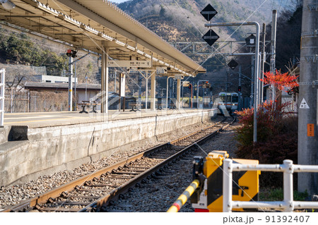 【山梨県】 下部温泉駅  【山梨県】 下部温泉駅  91392407