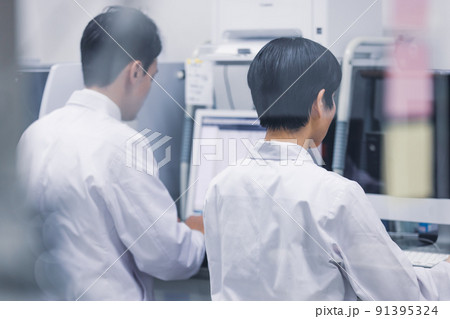 研究室 開発 実験室 臨床検査 バイオテクノロジー 新薬 研究室 開発 実験室 臨床検査 バイオテクノロジー 新薬 91395324