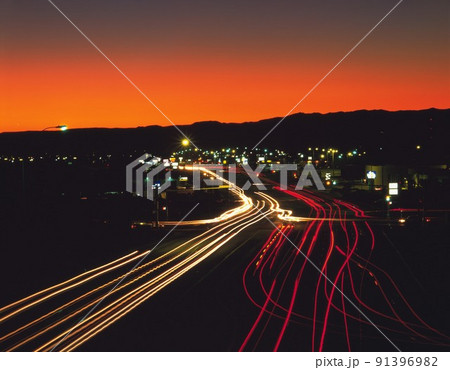 highway in Hong Kong 91396982
