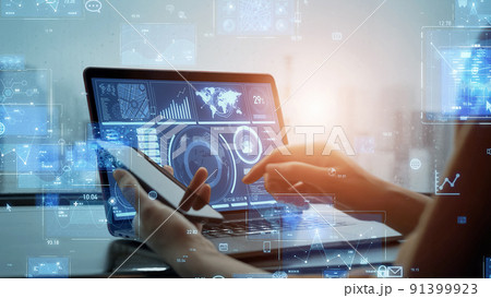 デジタルトランスフォーメーション 91399923