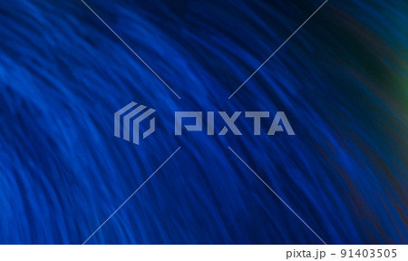 Neon light flare. Blur ultraviolet rays. Sci-Fi illumination. Defocused UV navy blue color glowing stroke lines motion futuristic abstract background. Neon light flare. Blur ultraviolet rays. Sci-Fi illumination. Defocused UV navy blue color glowing stroke lines motion futuristic abstract background. 91403505