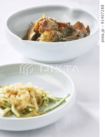 カンジャンケジャン 静物 韓国料理 91407288