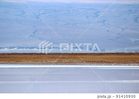 アタカマ砂漠_サンペドロデアタカマ_塩湖_フラミンゴ アタカマ砂漠_サンペドロデアタカマ_塩湖_フラミンゴ 91410930