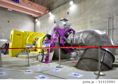八ッ場ダムの発電施設 八ッ場ダムの発電施設 91410984