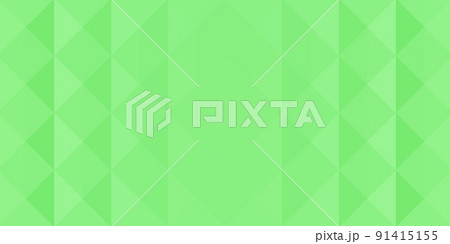 Abstract geometric background. Triangular pixelation. Mosaic, green gradient. 91415155