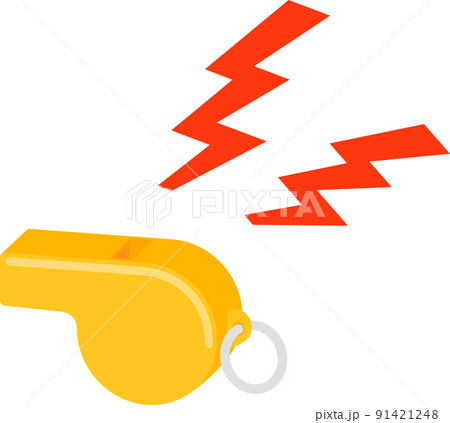 鳴っている黄色いホイッスル 鳴っている黄色いホイッスル 91421248