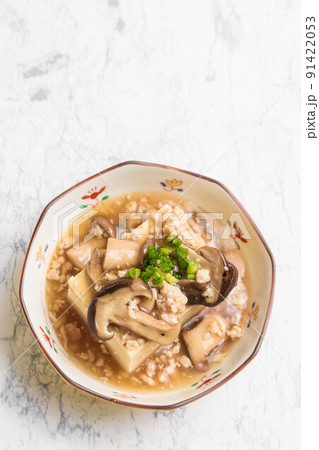 豆腐と鶏ひき肉の餡かけ 91422053