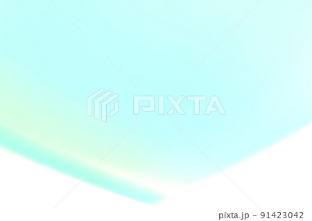 青色系背景 青緑色パステルの緩やかなライン グラデーション 青色系背景 青緑色パステルの緩やかなライン グラデーション 91423042