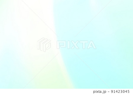 青色系背景 青緑色パステルの緩やかなライン グラデーション の写真素材