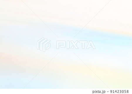 青・ピンク色系パステル背景　緩やかな流れ・ライン　 91423058