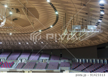 丸善インテックアリーナ大阪(大阪市中央体育館)の館内 91423313