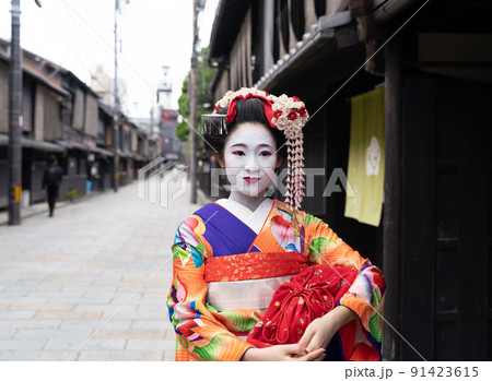 京都 舞妓 91423615