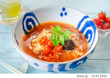 冷製トマトラーメン 冷製トマトラーメン 91423660