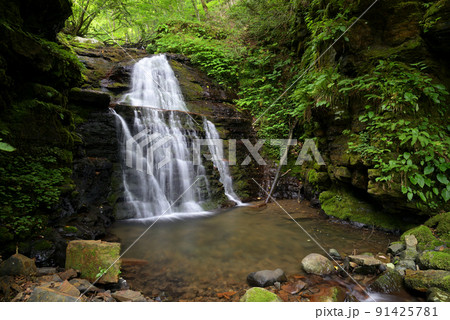 口の滝（兵庫県豊岡市日高町万場） 91425781