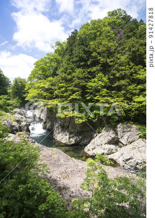 青森県 薬研渓谷 青森県 薬研渓谷 91427818