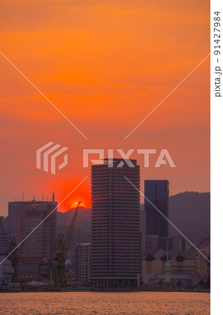 神戸 夕日 神戸 夕日 91427984