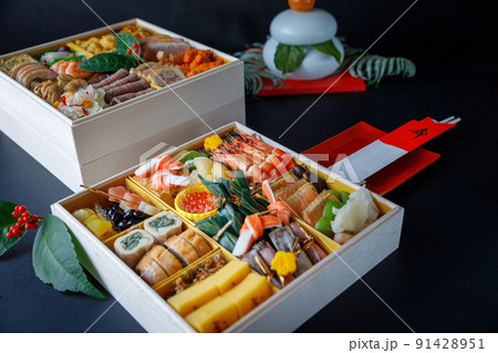 行事 正月 落ち着いた大人のおせち料理 行事 正月 落ち着いた大人のおせち料理 91428951