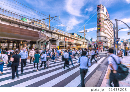 日本の東京都市景観 6月も終わり、いまだコロナ禍のアメ横などを望む=24日 日本の東京都市景観 6月も終わり、いまだコロナ禍のアメ横などを望む=24日 91433208