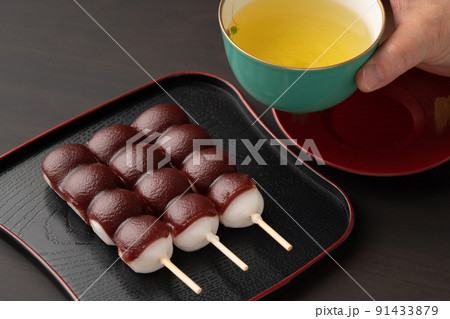 串団子と御茶 91433879